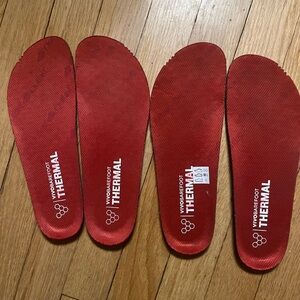 Two pairs Vivobarefoot women’s thermal insoles